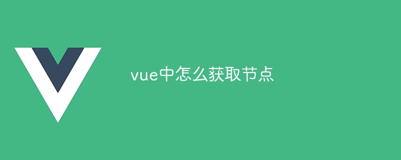 vue中怎么获取节点