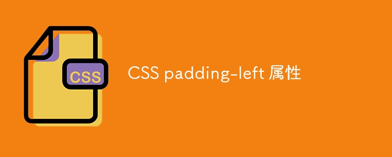 css padding-left 属性