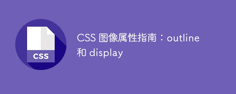 css 图像属性指南：outline 和 display