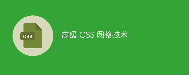 高级 css 网格技术