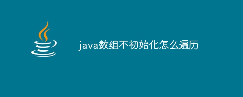 java数组不初始化怎么遍历